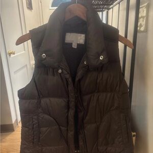 Old Navy Brown Puffer Vest